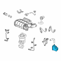 OEM 2020 Acura MDX Joint, Purge Diagram - 36166-5WS-A01