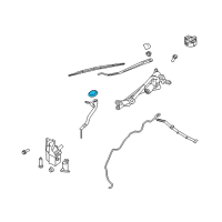 OEM 2010 Infiniti M45 Cap-Windshield Washer Tank Diagram - 28913-EH10A