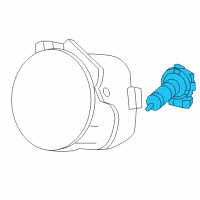 OEM 2016 Jeep Cherokee Bulb Diagram - L000PSX24W