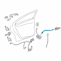 OEM 2015 Chevrolet Volt Control Cable Diagram - 25992029