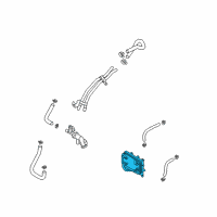 OEM 2015 Kia Sorento Warmer-ATF Diagram - 256202W500