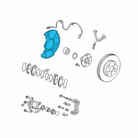 OEM Splash Guard, Front (14") Diagram - 45255-SNA-A00