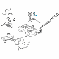 OEM Toyota RAV4 Fuel Gauge Sending Unit Diagram - 83320-0R040