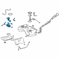 OEM Toyota RAV4 Fuel Pump Assembly Diagram - 77020-0R050