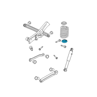 OEM 2013 GMC Yukon XL 1500 Lower Insulator Diagram - 15713853