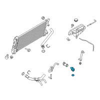 OEM 2018 Ford F-150 Connector Pipe Diagram - FR3Z-8592-A