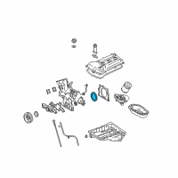 OEM 2006 Toyota Tacoma Rear Seal Diagram - 90311-A0006