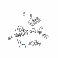 OEM 2013 Toyota Tacoma Guide Tube Diagram - 11452-31030