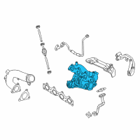 OEM 2015 Kia Forte5 Turbocharger Diagram - 282312B720