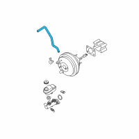 OEM Nissan Pathfinder Armada Tube-Vacuum Diagram - 47430-8S100