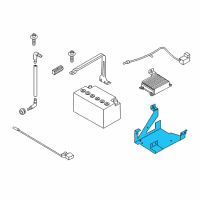 OEM 2012 BMW ActiveHybrid 5 Holder Diagram - 61-42-9-212-120