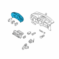 OEM 2008 Hyundai Entourage Cluster Assembly-Instrument Diagram - 94001-4J530