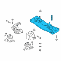 OEM 2021 Kia Stinger CROSSMEMBER Assembly-Transmission Diagram - 21730J5200
