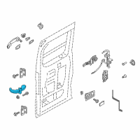 OEM Ford Transit-250 Check Arm Diagram - EK4Z-6127204-A