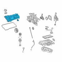 OEM 2012 Lexus RX450h Cover Sub-Assy, Cylinder Head, LH Diagram - 11202-31050