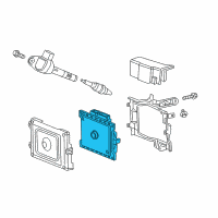 OEM 2019 Honda Odyssey Control Module, Powertrain (Rewritable) Diagram - 37820-5MR-A31