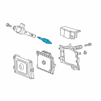 OEM Honda Passport Spark Plug Dilzkr Diagram - 12290-R9P-A01