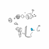 OEM Cadillac Return Hose Diagram - 15812565