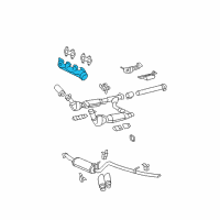 OEM Lincoln Navigator Manifold Diagram - 7C3Z-9430-A