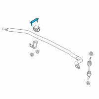 OEM Ford Expedition Stabilizer Bar Retainer Diagram - -W717136-S439