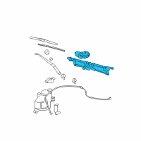 OEM 2006 Chevrolet HHR Front Transmission Diagram - 15793206