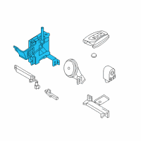 OEM 2016 Hyundai Genesis Module Assembly-Smart Key Diagram - 95480-B1000