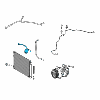 OEM 2018 Toyota Camry Front Suction Hose Diagram - 88711-33330