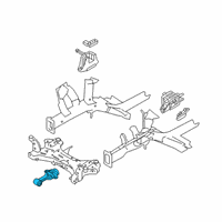 OEM Hyundai Venue Bracket Assembly-Roll Rod Diagram - 21950-K2000