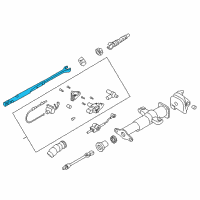 OEM 1996 GMC Savana 3500 Steering Shaft Diagram - 26044976