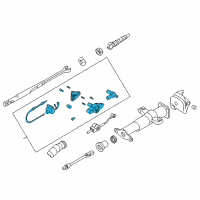 OEM Chevrolet K3500 Automatic Transmission Control Diagram - 26091246