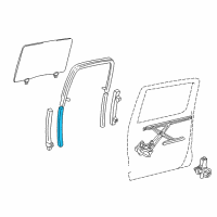 OEM 2019 Toyota Tacoma Run Channel Diagram - 68144-04031