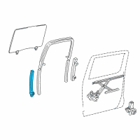 OEM 2016 Toyota Tacoma Guide Channel Diagram - 67405-04030