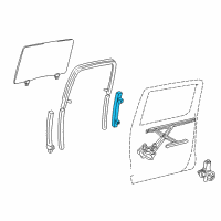 OEM 2014 Toyota Tacoma Guide Channel Diagram - 67408-04030