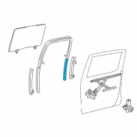 OEM 2018 Toyota Tacoma Run Channel Diagram - 68145-04031