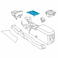 OEM Chrysler 300 Bezel-Gear Shift Indicator Diagram - 1JQ60AAAAG