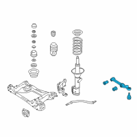 OEM Pontiac GTO Lower Control Arm Diagram - 92081621