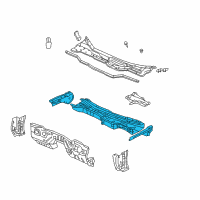 OEM 2000 Acura RL Dashboard (Upper) Diagram - 61100-SZ3-A02ZZ