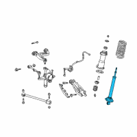 OEM 1998 Lexus GS300 ABSORBER Set, Rear Diagram - 48530-80239