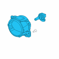 OEM Honda CR-V Light Assembly, Front Fog Diagram - 33900-T0A-A01