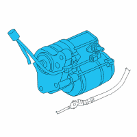 OEM 2007 Chrysler 300 Starter Diagram - 5030076AB