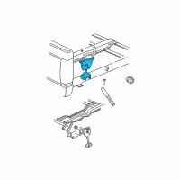 OEM Chevrolet S10 Lifter Diagram - 15740950