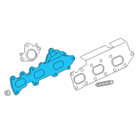 OEM 2015 Lincoln Navigator Manifold Diagram - BL3Z-9430-D