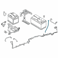 OEM 2022 BMW X4 VENT HOSE FOR BATTERY Diagram - 61-21-9-350-093