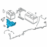 OEM 2018 BMW X3 TRAY FOR BATTERY Diagram - 61-21-9-117-797