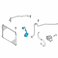 OEM 2018 Toyota Prius C Discharge Hose Diagram - 88711-52420