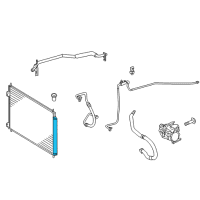 OEM 2014 Lexus ES300h Dryer, Cooler Diagram - 88474-47030