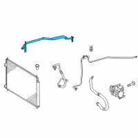 OEM 2015 Toyota Prius C Suction Pipe Diagram - 88707-52340