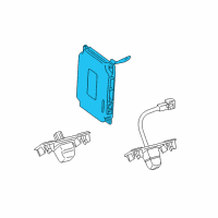 OEM 2012 Toyota Sienna Module Diagram - 86792-45030