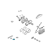 OEM Chevrolet Aveo5 Switch Asm, Hazard Warning Diagram - 96540793