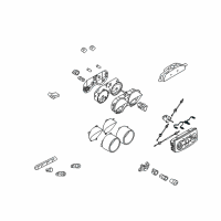 OEM Chevrolet Aveo5 Bulb, Accessory Switch Diagram - 96618803